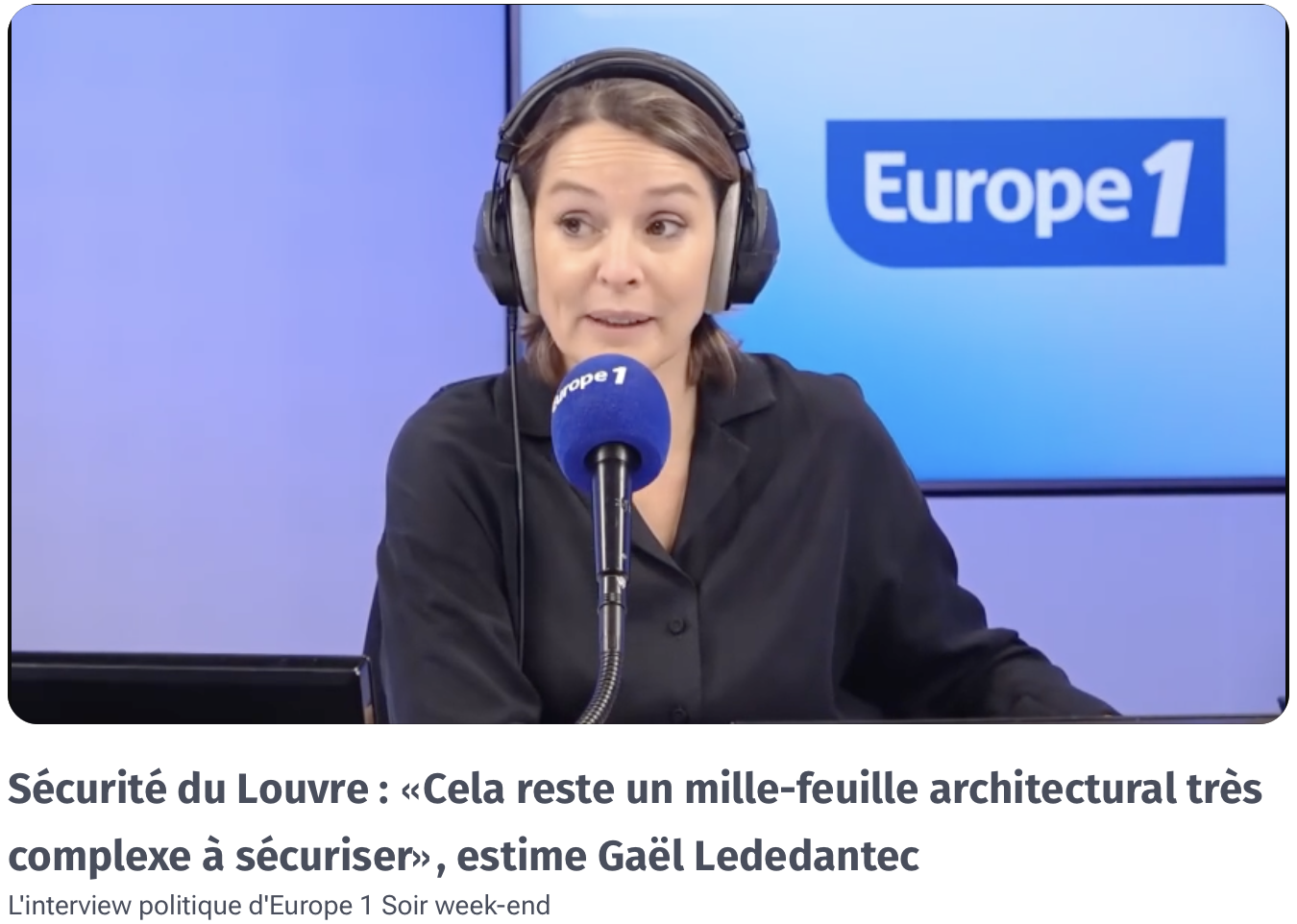 Europe 1 - Decryptage Louvre 2025 2