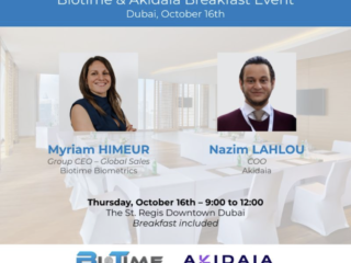 Akidaia x Biotime Biometrics @ GITEX Dubai 2025
